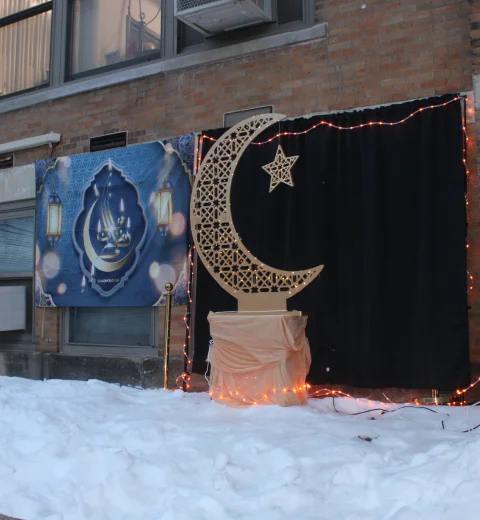 Bloomfield very first crescent lighting held in Maarif School!