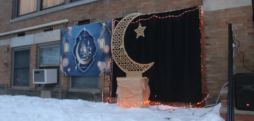 Bloomfield very first crescent lighting held in Maarif School!